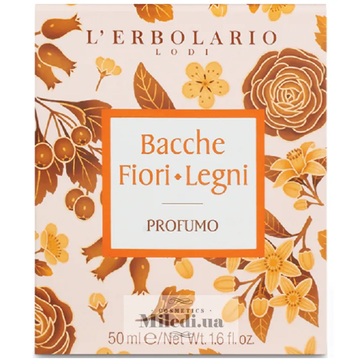 Парфумована вода Сади Ломбардії L'Erbolario Profumo Bacche Fiori Legni 50 мл