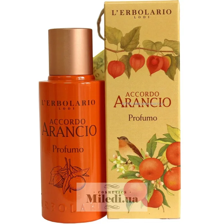 Парфумована вода Фізаліс L`Erbolario Accordo Arancio Profumo 50 мл