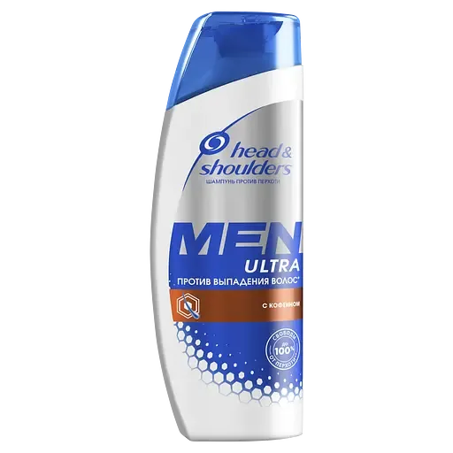 Шампунь проти лупи Head&Shoulders Men Ultra Проти випадіння волосся, для чоловіків, 400 мл