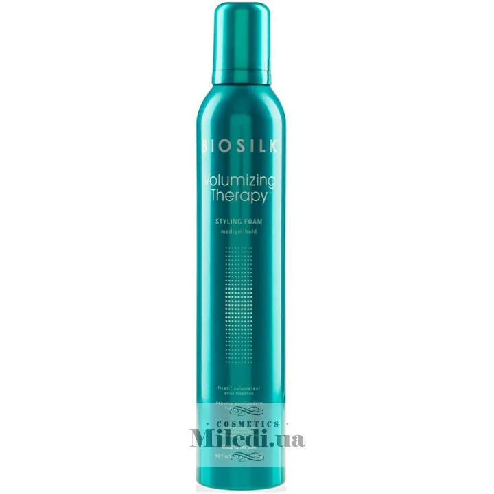 Пінка для об'єму волосся BioSilk Volumizing Therapy Styling Foam 360 мл
