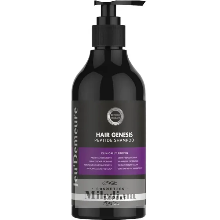 Пептидний безсульфатний шампунь JeuDerm Hair Genesis Peptide Shampoo 300 мл