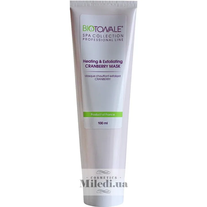 Пілінг-маска з журавлиною Biotonale Heating & Exfoliating Cranberry Mask