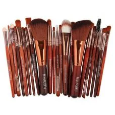 Набір пензлів для макіяжу MAANGE makeup brush set Wood