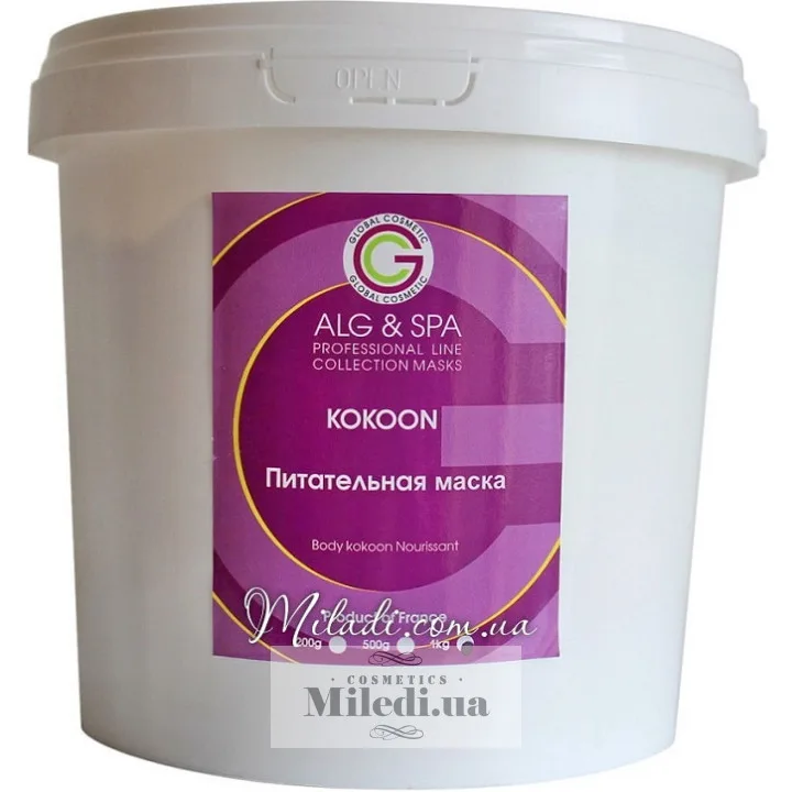 Поживна маска обгортання Кокон ALG & SPA Body Kokoon Nourissan
