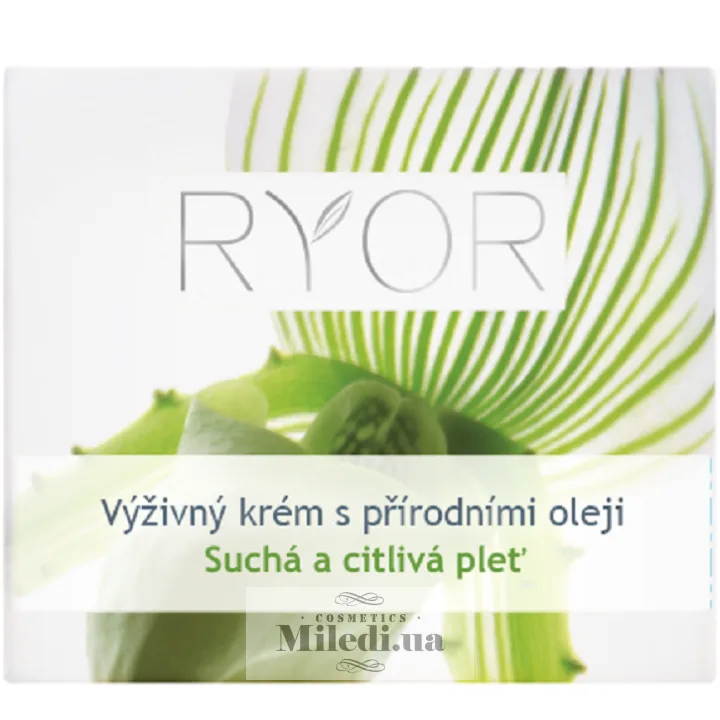 Поживний крем для обличчя з натуральними оліями Ryor Nourishing Cream with Natural Oils 50 мл