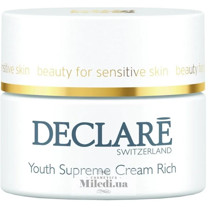 Поживний крем від перших ознак старіння Declare Youth Supreme Cream Rich 50 мл