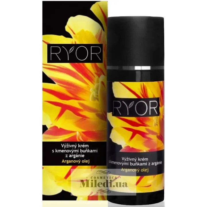 Поживний крем зі стовбуровими клітинами аргани Ryor Nourishing Cream with Stem Cells from Argania 50 мл