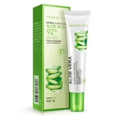 Гель для шкіри навколо очей з Алоє Вера зволожуючий BIOAQUA Refresh&Moisture Aloe Vera 92% Eye Gel (20мл)