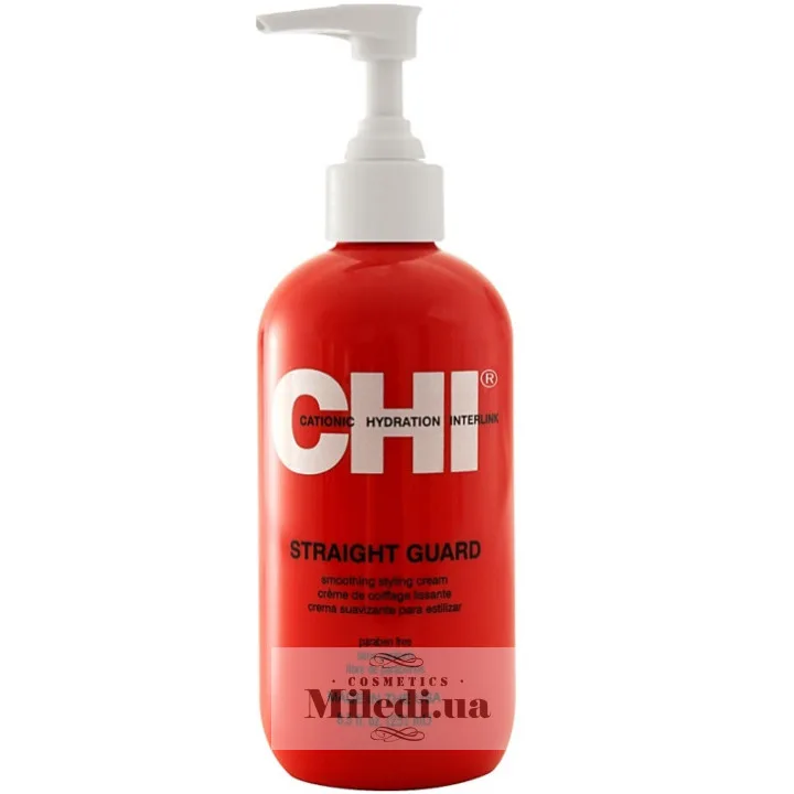 Розгладжуючий крем для укладання волосся CHI Straight Guard Smoothing Styling Cream 250 мл