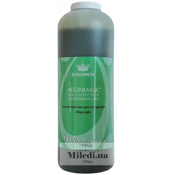 Розігріваючий антицелюлітний гель Elitecosmetic Alginmask Thermo Active Gel 500 мл
