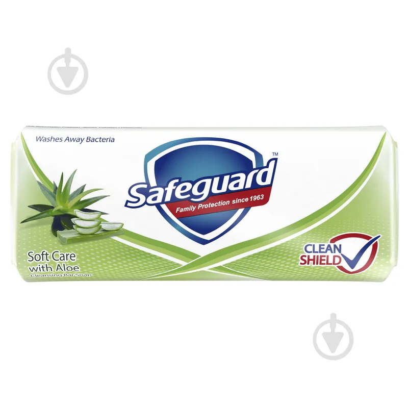 Антибактеріальне мило Safeguard Ніжний догляд Алое 90 г