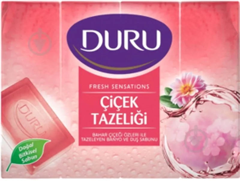 Мило Duru Fresh Sensations Квіткова Хмара 600 г 4 шт./уп.