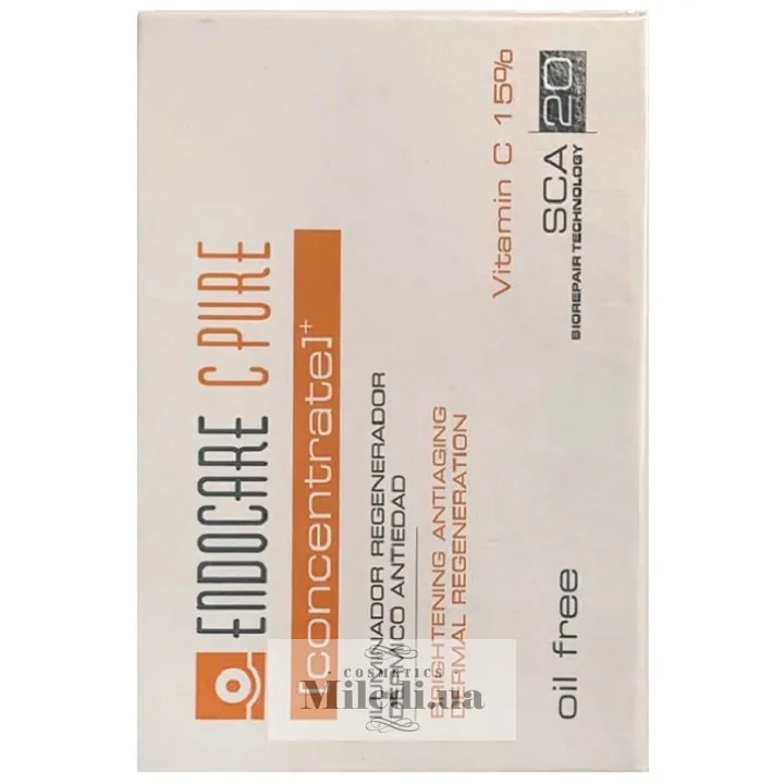 Регенеруючий омолоджуючий концентрат з вітаміном С Cantabria Labs Endocare C Pure Concentrate 14х1 мл