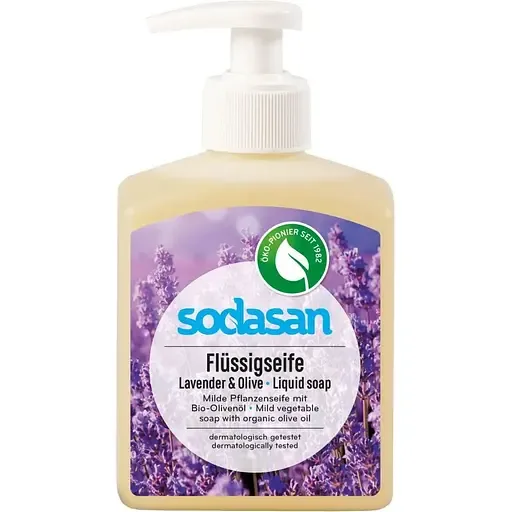 Органічне рідке мило Sodasan Lavender-Olive 300 мл