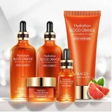 Подарунковий набір з екстрактом червоного апельсина IMAGES Blood Orange Hydration