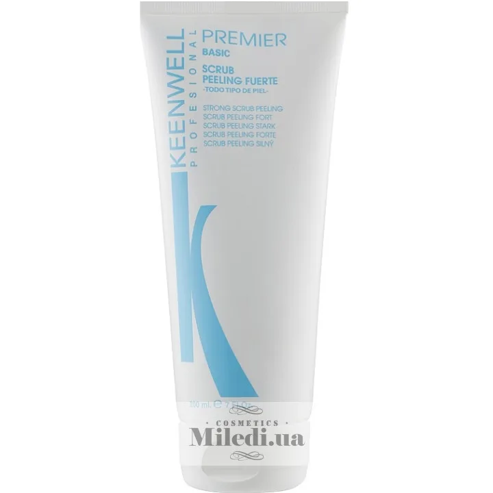 Сильний скраб-пілінг із абрикосовою кісточкою Keenwell Premier Professional Strong Scrub Peeling 200 мл