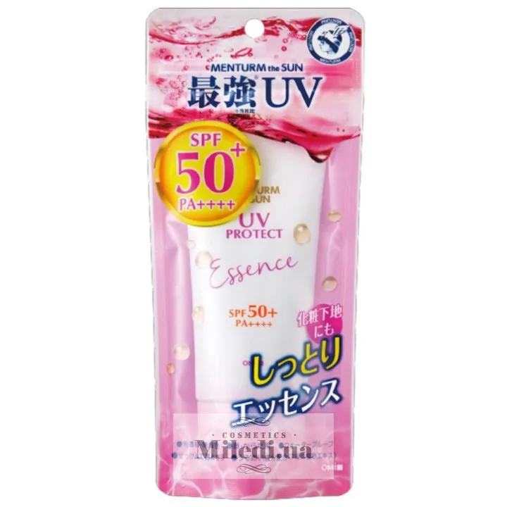 Сонцезахисна вологостійка есенція Omi Brotherhood Menturm The Sun UV Protect Essence SPF50+ PA++++ 80 мл