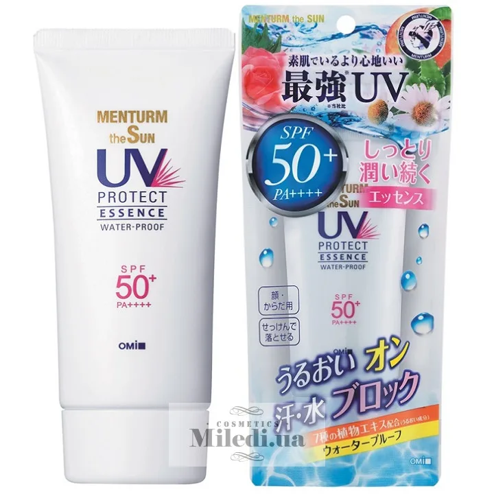Сонцезахисна вологостійка есенція Omi Brotherhood Menturm The Sun UV Protect Essence Water-Proof SPF50+ PA++++ 80 мл