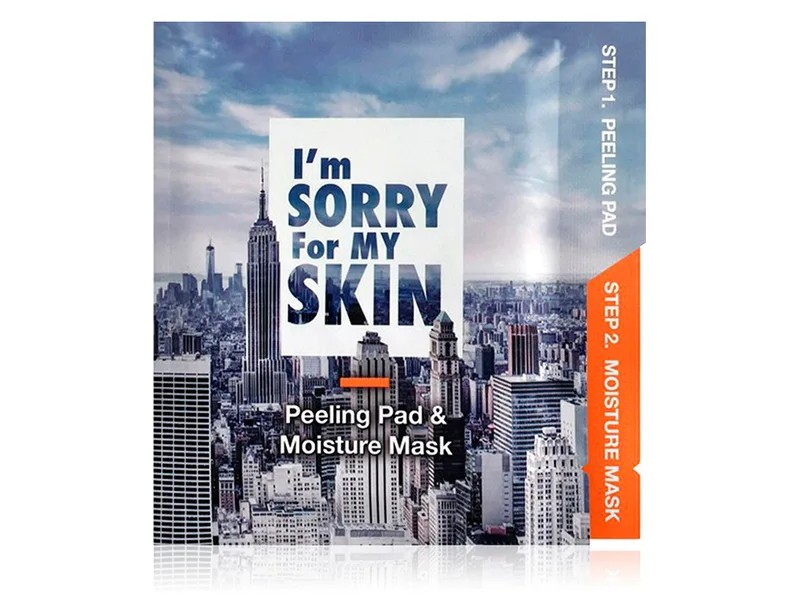 Маска для обличчя пілінг та зволоження Ultru I'm Sorry For My Skin Peeling Pad & Moisture Mask