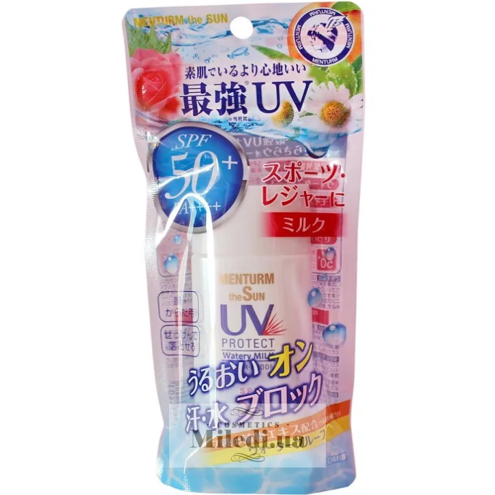 Сонцезахисне вологостійке молочко Omi Brotherhood Menturm The Sun UV Protect Watery Milk Water-Proof SPF50+ 35 мл