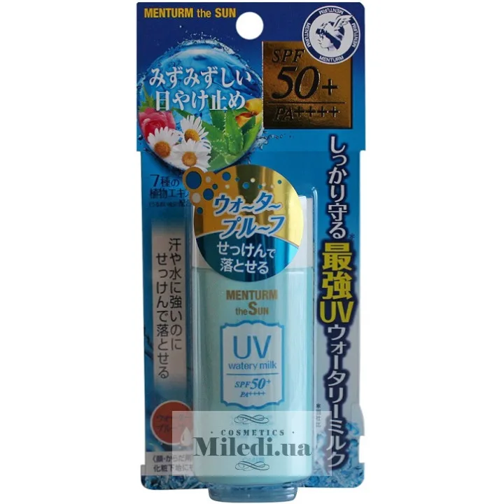 Сонцезахисне молочко на водній основі SPF50+ Omi Brotherhood Menturm The Sun UV Watery Milk 35 мл