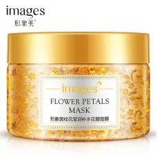 Маска для обличчя гелева з пелюстками османтуса IMAGES Flower Petals Mask Osmantus (120г)