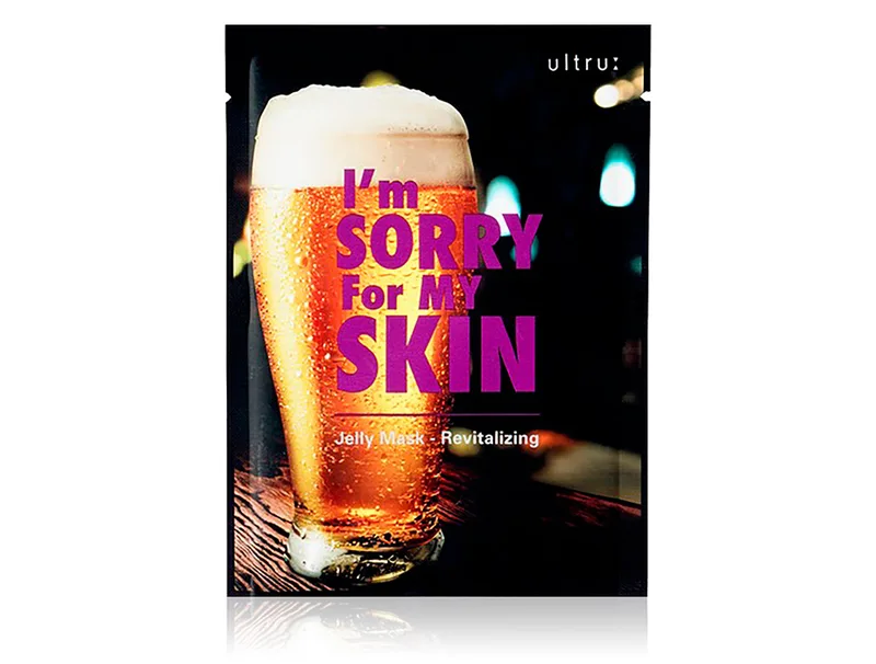 Маска для обличчя детокс після алкоголю Ultru I'm Sorry For My Skin Jelly Mask - Revitalizing