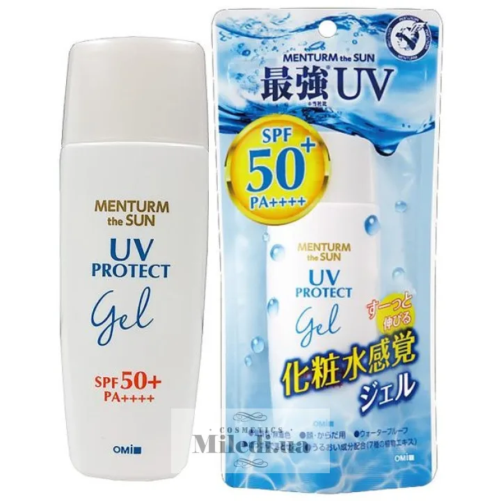 Сонцезахисний охолоджуючий водостійкий гель Omi Brotherhood Menturm The Sun UV Gel Cool SPF50+ PA++++ 100 мл