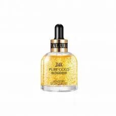 Сироватка для обличчя із золотом та хексапептидом розгладжуюча VEZE Beautecret Golden Hexapeptide Essence (30мл)