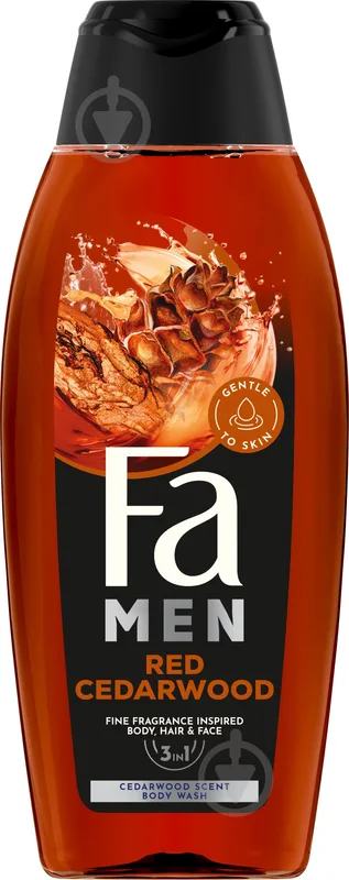 Гель для душу Fa 2в1 Red Cedarwoon Fa Men 400 мл
