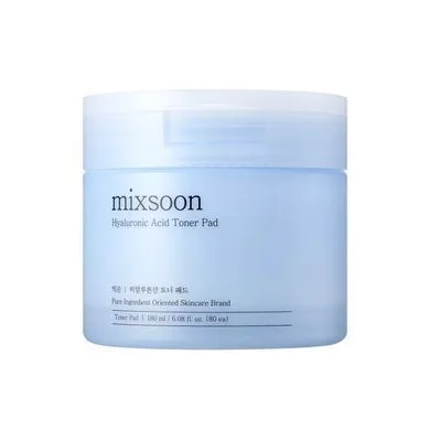 MIXSOON Hyaluronic Acid Toner Pad 80 Sheets – тонер-пади з гіалуроновою кислотою 80 шт. (термін придатності до 10.02.2027)