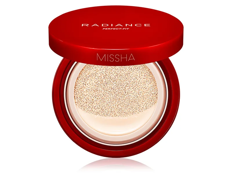 Тональна основа-кушон Missha Radiance Perfect-Fit Cushion Foundation SPF 50 №19 Ivory, 15г