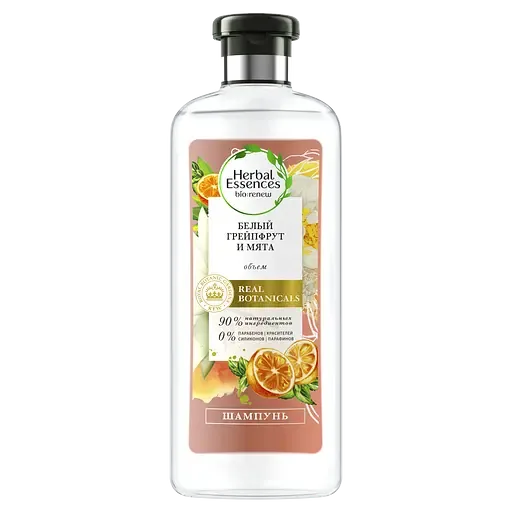Шампунь Herbal Essences Білий грейпфрут і м'ята, 400 мл