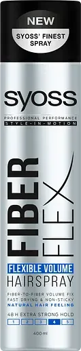 Лак для волосся Syoss Flexible Volume фіксація 4, 400 мл