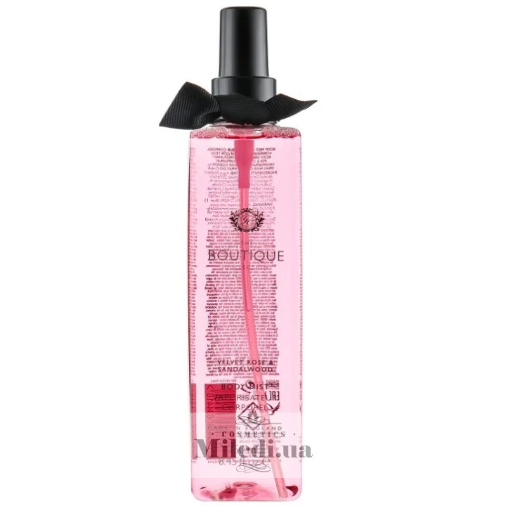 Спрей для тіла Оксамитова троянда і сандал Grace Cole Boutique Velvet Rose & Sandalwood Body Mist 250 мл
