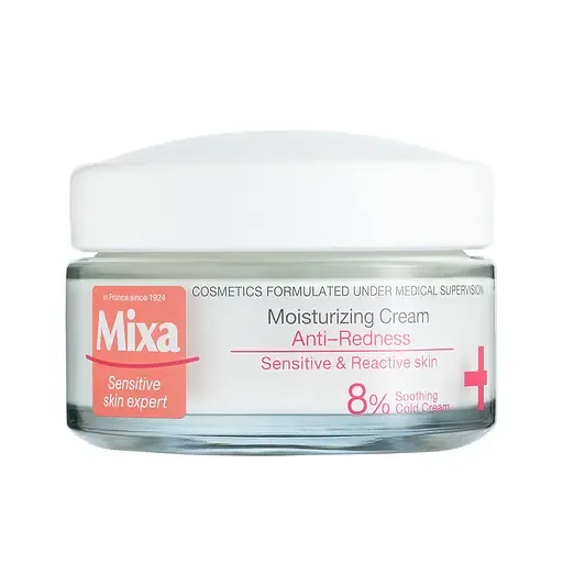 Зволожуючий крем Mixa Anti-redness проти почервоніння для чутливої шкіри обличчя, spf 15, 50 мл (D3541900)