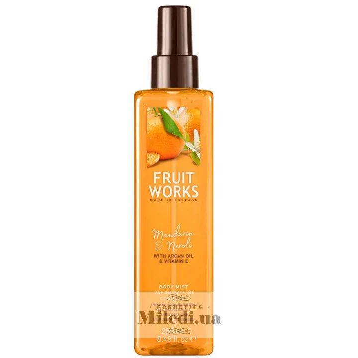 Спрей для тіла Мандарин і неролі Grace Cole Fruit Works Mandarin & Neroli Body Mist 250 мл