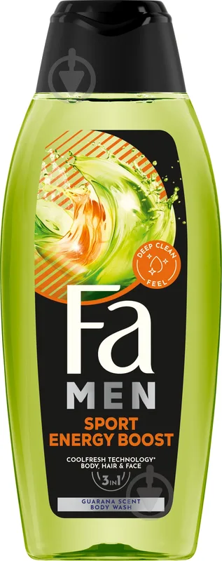 Гель для душу Fa Men Sport Energy Boost 400 мл