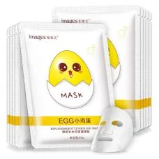 Маска-серветка для обличчя яєчна поживна IMAGES Replenishment Tender Egg Mask (25г)