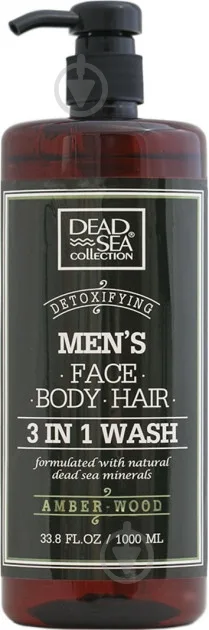Гель-шампунь Dead Sea Collection Collection Amber Wood 1000 мл