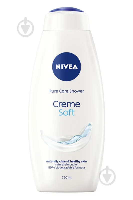 Крем-гель для душу Nivea Зволоження та догляд 750 мл
