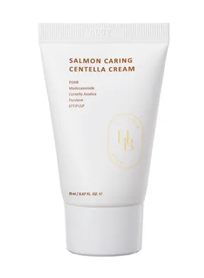 HEVEBLUE Salmon Caring Centella Cream – крем для обличчя з PDRN і центеллою 20 мл