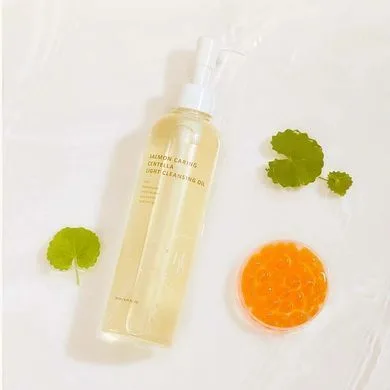 HEVEBLUE Salmon Caring Centella Light Cleansing Oil – гідрофільна олія з PDRN і центеллою 250 мл