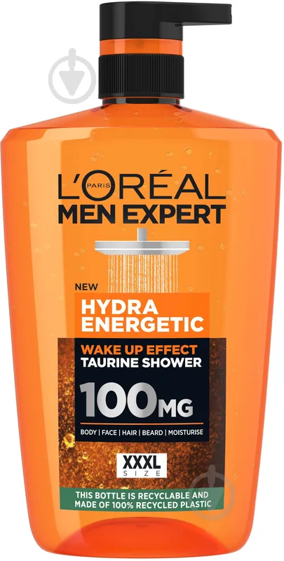 Гель для душу L'Oreal Paris Men Expert Hydra Energetic 1000 мл