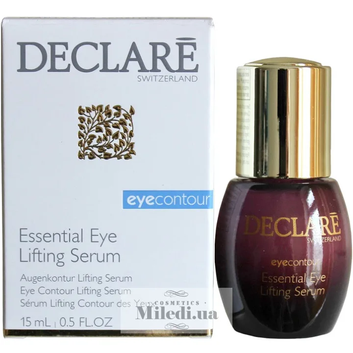 Сироватка ліфтингова для шкіри навколо очей Declare Eye Contour Essential Eye Lifting Serum 15 мл