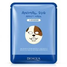 Маска-серветка для обличчя Собака зволожуюча BIOAQUA Animal Dog Mask (30г)