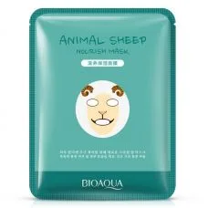 Маска-серветка для обличчя Овечка зволожуюча BIOAQUA Animal Sheep Mask (30г)