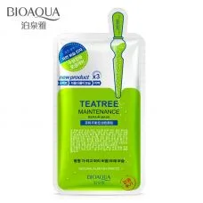 Маска-серветка для обличчя від висипань BIOAQUA Teatree Maintenance Repair Mask (30г)