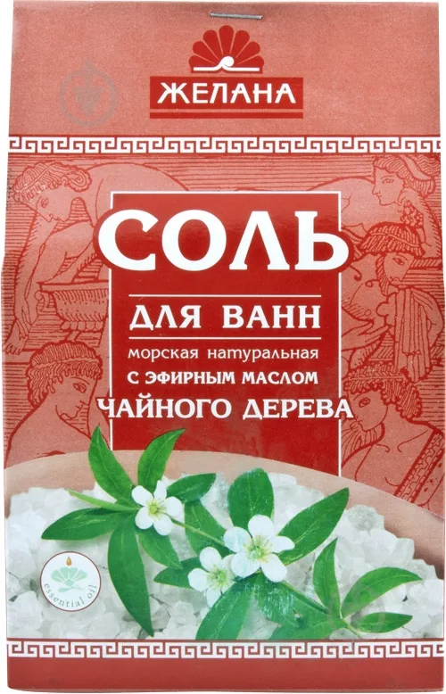 Сіль для ванн Желана Чайне дерево 500 г