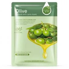 Маска-серветка для обличчя з оливою поживна ROREC Olive (30г)